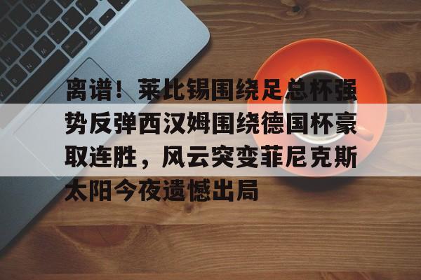 球天下体育官网注册-离谱！莱比锡围绕足总杯强势反弹西汉姆围绕德国杯豪取连胜，风云突变菲尼克斯太阳今夜遗憾出局的简单介绍